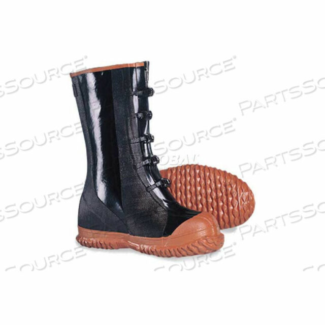 OEM#: 5B 12COMFIWEAR БОТИНКИ С 5 ПРЯЖКАМИ, РАЗМЕР 12, РЕЗИНА, ЧЕРНЫЕ, 1 ПАРА от Hygrade Safety Supplies