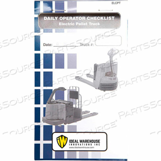 OEM#: 70-1078КОНТРОЛЬНЫЙ СПИСОК ЗАМЕНЫ ДЛЯ ИДЕАЛЬНОЙ СКЛАДСКОЙ ЭЛЕКТРИЧЕСКОЙ ТЕЛЕЖКИ ДЛЯ ПОДДОНОВ КОНТРОЛЬНЫЙ СПИСОК CADDY от Ironguard