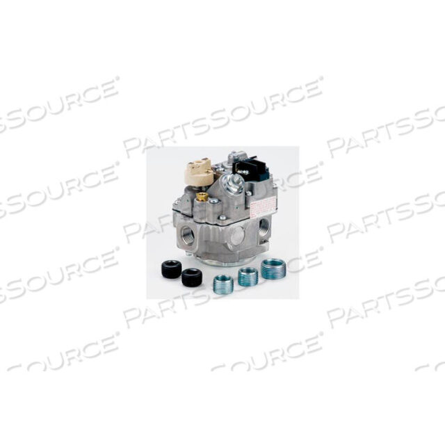 OEM#: 700-428ГАЗОВЫЙ КЛАПАН-3/4 ВХОД, ПРЯМЫЕ БОКОВЫЕ ВЫХОДЫ, 3,5 В.С. ПРИРОДНЫЙ ГАЗ, 240 000 КПД от Robertshaw