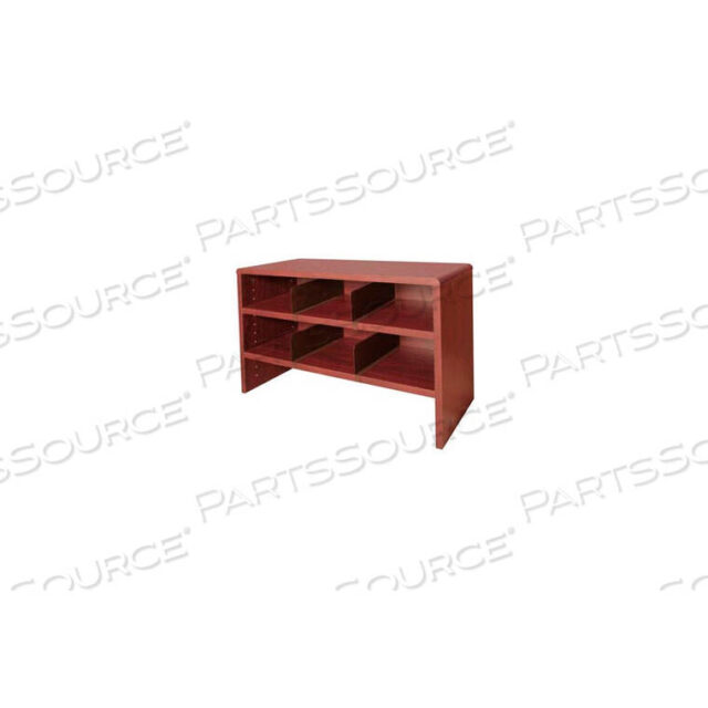 OEM#: DTO29MHDESK TOP ORGANIZER 29W 2-SHELVES - 29W X 12D X 18H MAHOGANY от Ironwood Manufacturing Inc