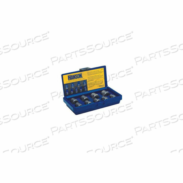 OEM#: 54019 НАБОР ЭКСТРАКТОРОВ: 9 ШТ. 8MM-19MM С ПРИВОДОМ 3/8 от IRWIN Tools