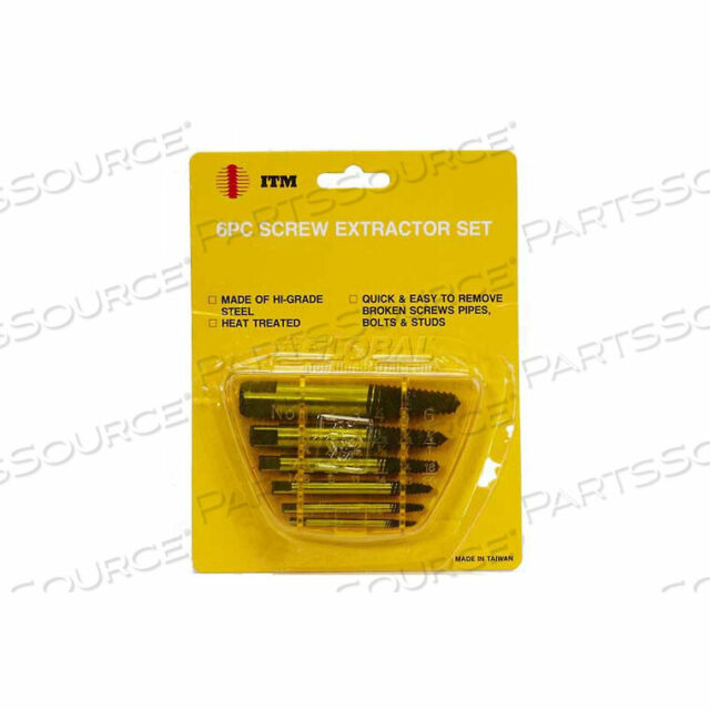 OEM#: SE-006-166 PC. SCREW EXTRACTOR SET by International Tool Mfg.