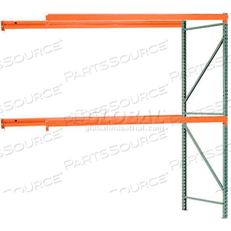 OEM#: 347186NPALLET RACK TEAR DROP ADD-ON 96W X 42D X 120H by Interlake Mecalux Inc.
