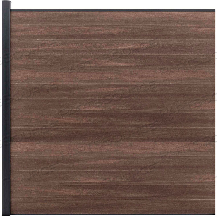 OEM#: EF UG1216Полностью КОМПОЗИТНЫЙ 6W X 6H KING CEDAR АЛЮМИНИЕВЫЙ/КОМПОЗИТНЫЙ ГОРИЗОНТАЛЬНЫЙ ЗАБОР-СЕКЦИЯ-В ЗЕМЛЕ ОТ Jewett Cameron Companies