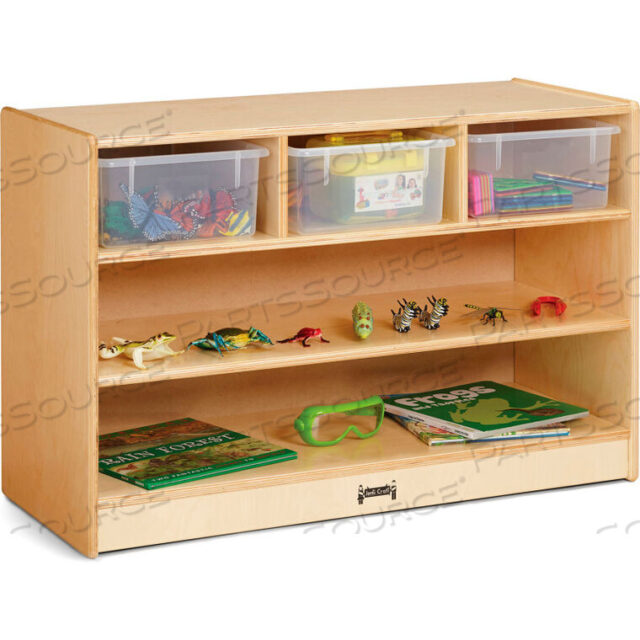 OEM#: 07290JCMGSTEM COMBO МОБИЛЬНЫЙ БЛОК ХРАНЕНИЯ С ПРОЗРАЧНЫМИ КОРОБКАМИ - 36,5 Ш X 15 Г X 24,5 В от Jonti-Craft Inc