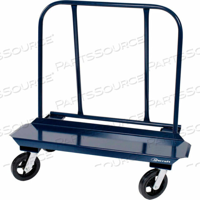 OEM#: WB-100MR-4SDележка для гипсокартона - 12 X 48 палуба с 8 формами на резиновых колесах (4 поворотных) от Jescraft
