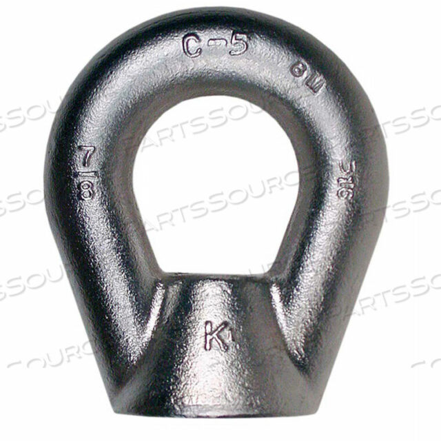 OEM#: EN-9-HD-316SSКОВАНАЯ ГАЙКА С ПРОУШИНОЙ - 7/8-9 - ТИП B - НЕРЖАВЕЮЩАЯ СТАЛЬ 316 - СДЕЛАНО В США компанией Ken Forging