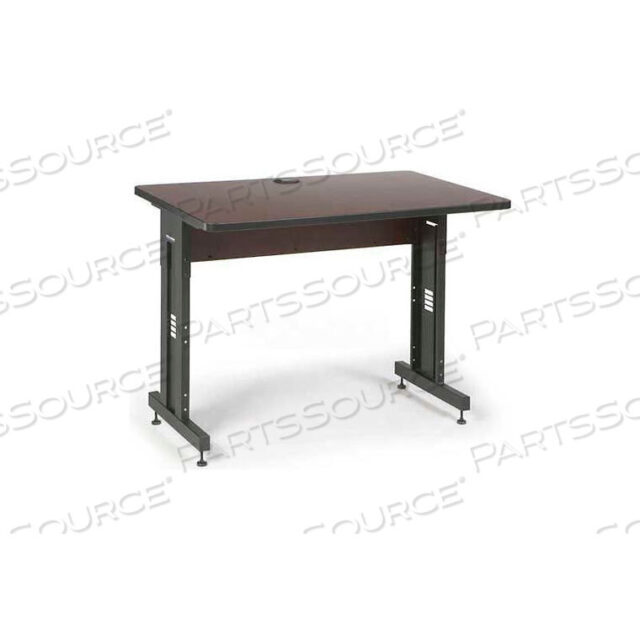 OEM#: 5500-3-004-34СТОЛ ДЛЯ ОБУЧЕНИЯ В КЛАССЕ - РЕГУЛИРУЕМАЯ ВЫСОТА - 30 X 48 - АФРИКАНСКОЕ КРАСНОЕ ДЕРЕВО от Kendall Howard LLC