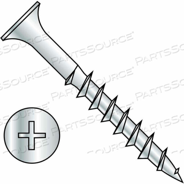 OEM#: 0826DPG#8 X 1 5/8 PHILLIPS ГОЛОВКА ГОРЛОВИНЫ Шлицевая резьба ОСТРЫЙ КОСТЬ ПАЛУБНЫЙ ВИНТ ДАКРОТИЗИРОВАННЫЙ - УПАКОВКА 2000 ГОД от Kanebridge Corporation