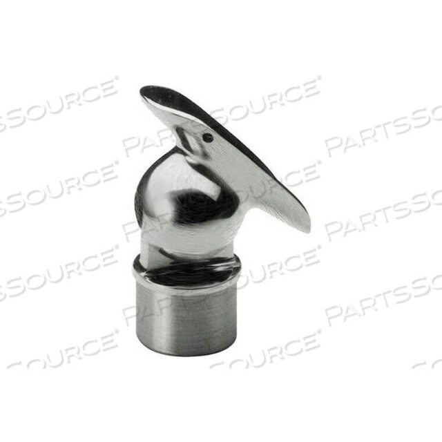 OEM#: 44-821/1HADJUSTABLE Saddle, Ball, For 1.5 TUBING, SATIN STAINLESS STEEL by Lavi