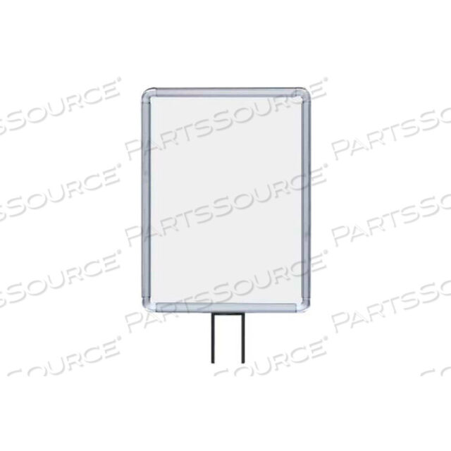 OEM#: 50-1131F7V/CLВЕРТИКАЛЬНАЯ ФИКСИРОВАННАЯ РАМКА ДЛЯ ЗНАКА, 11 X 14, НА 7 СТОЛБОВ, ХРОМ от Lavi