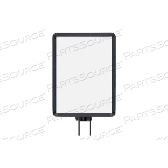 OEM#: 50-1131SV-S/MBVERTICAL SWIVEL SIGN FRAME, 11 X 14, FOR 7 POSTS, MATTE BLACK by Lavi