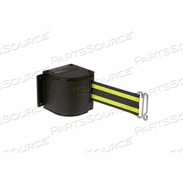 OEM#: 50-3016U/WB/18/BNBLACK QUICK MOUNT BARRICADE, 18L BLK/NEON YELLOW RESTRACTING REBELT, UNIVERSAL MOUNT by Lavi