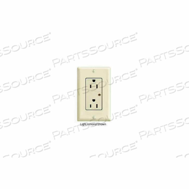 15A 125V DECORA DUPLEX РОЗЕТКА, САМОЗАЗЕМЛЯЮЩАЯСЯ, КОРИЧНЕВАЯ - МИН. КОЛ-ВО 5