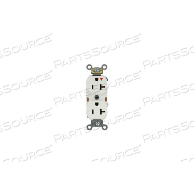 OEM#: 5362-IGW5362-IGW 20A, 125 В, ДВОЙНАЯ РОЗЕТКА, ИЗОЛИРОВАННОЕ ЗАЗЕМЛЕНИЕ, БЕЛАЯ от Leviton