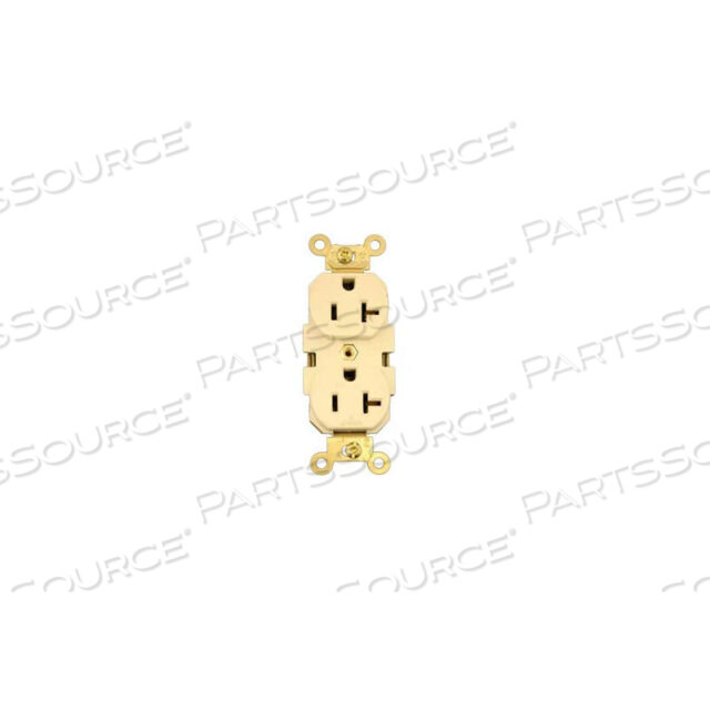 OEM#: 5362-SIDUPLEX РАЗЪЕМ, ПРЯМОЕ ЛЕЗЦО, УПАКОВКА CONTRACTOR, ЦВЕТ СЛОНОВАЯ КОСТЬ от Leviton