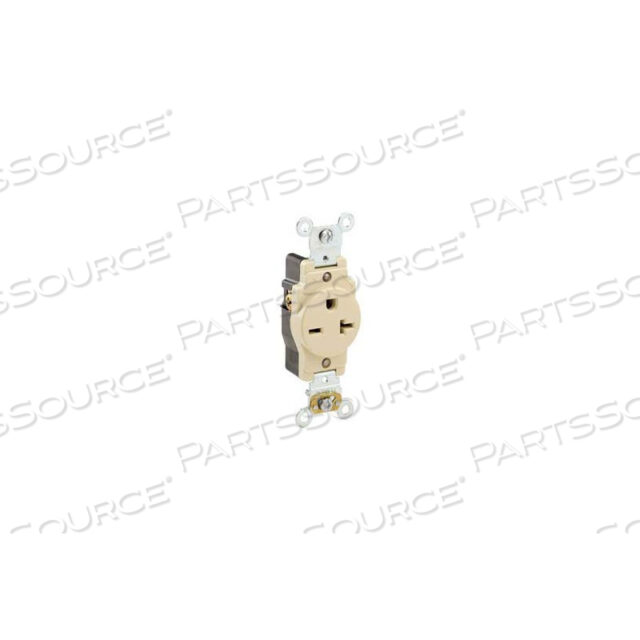 OEM#: 5461-I20A, 250 В, ОДИНАРНАЯ РОЗЕТКА, ЦВЕТ СЛОНОВАЯ КОСТЬ от Leviton