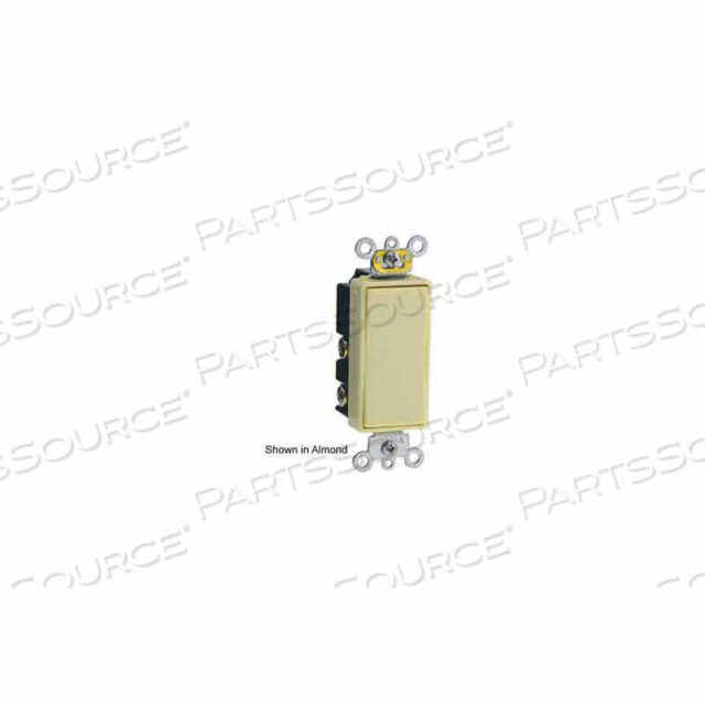OEM#: 5657-2W5657-2W 15A DECORA PLUS ROCKER, 1-POLE DBL THROW CENTER OFF MOMENTAL CONTACT, WHT от Leviton
