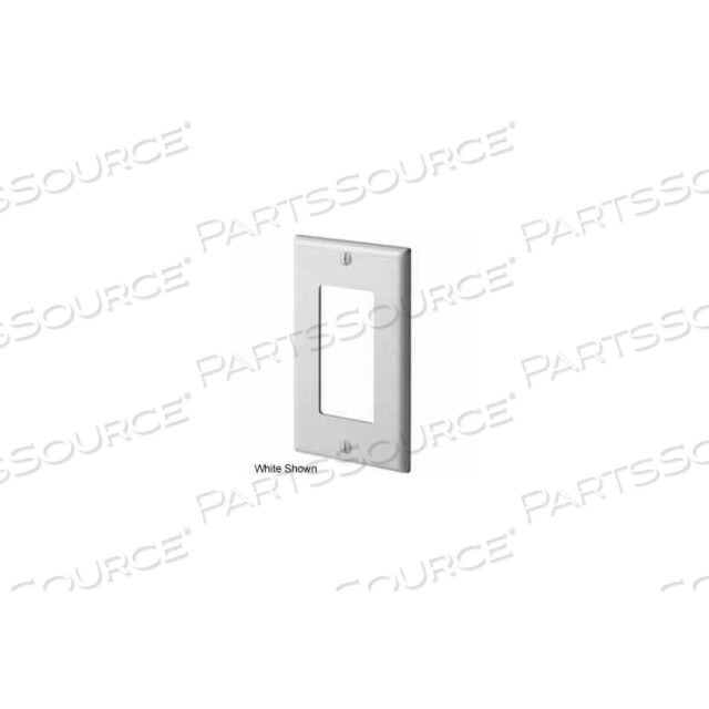 OEM#: 80401-T1-GANG, 1-DECORA, СТАНДАРТНЫЙ РАЗМЕР ТЕРМОРЕАКТИВА, СВЕТЛЫЙ МИНДАЛЬ от Leviton