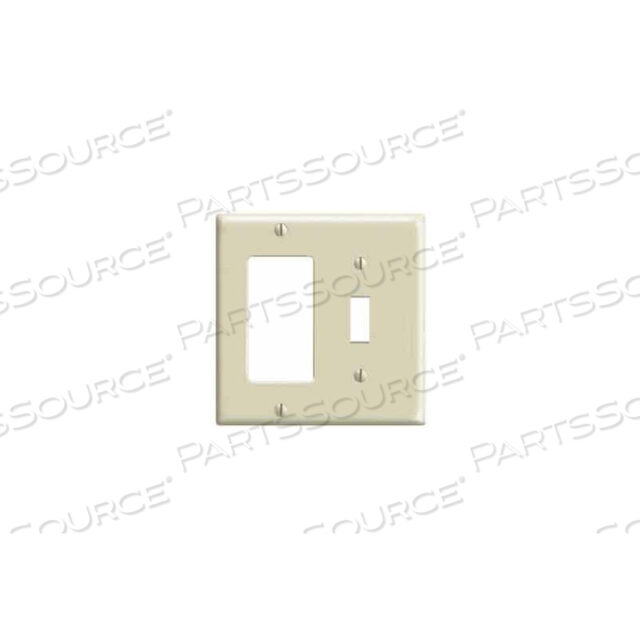 OEM#: 80405-I2-GANG 1-TOGGLE 1-DECORA/GFCI DEVICE COMBO, СТАНДАРТНЫЙ, IVORY от Leviton