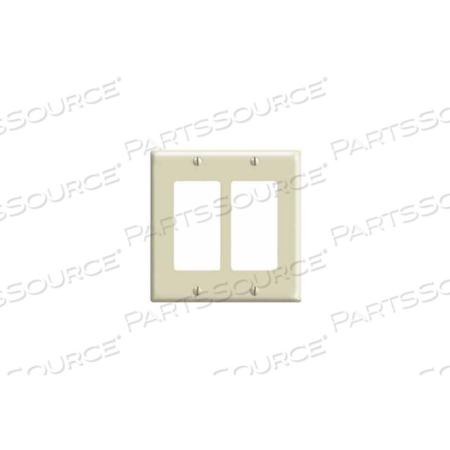 OEM#: 80409-I2-GANG DECORA/GFCI DEVICE DECORA, СТАНДАРТНЫЙ, ТЕРМОРЕАКТИВНЫЙ, ЦВЕТ СЛОНОВОЙ КОСТИ от Leviton