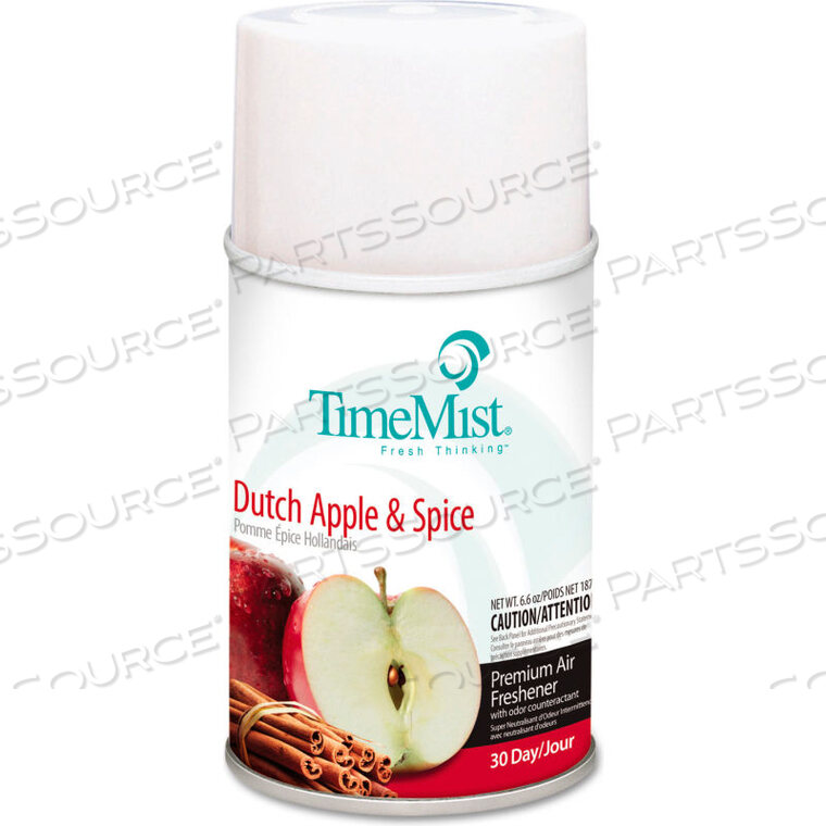 OEM#: WTB334701TMCTMETERED FRAGRANCE DISPENSER DUTCH APPLE SPICE, 6.6 OZ AEROSOL 12/CASE by TimeMist