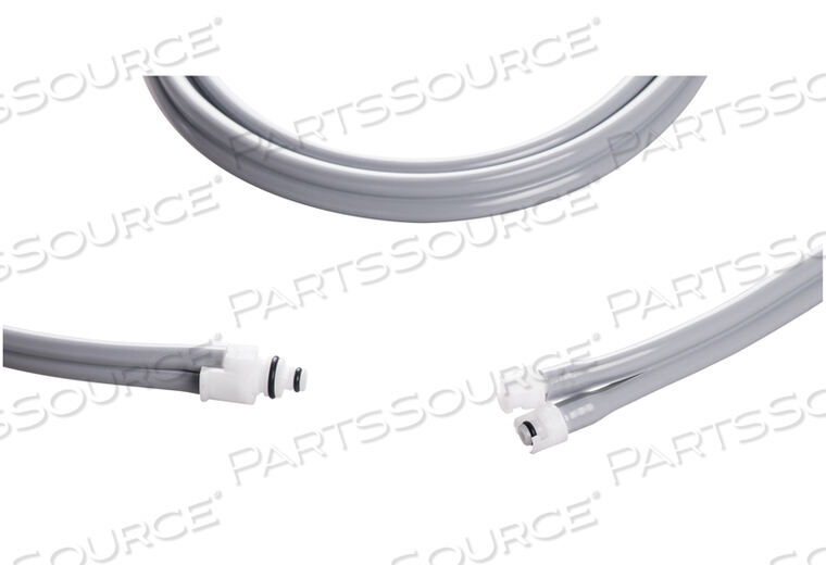 Replaces GE Medical Systems Information Technology (GEMSIT) 9461-203ADULT BLOOD PRESSURE TUBING DUAL TUBE 3.6M ROUND CONNECTOR