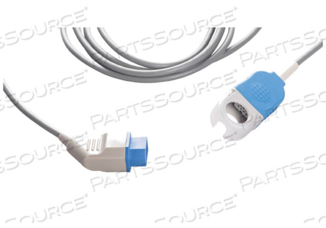 Replaces Nihon Kohden America JL-900PSPO2 CABLE, 4 MM, 3 M CABLE, TPU JACKET, GRAY, MEETS AAMI ANSI EC53