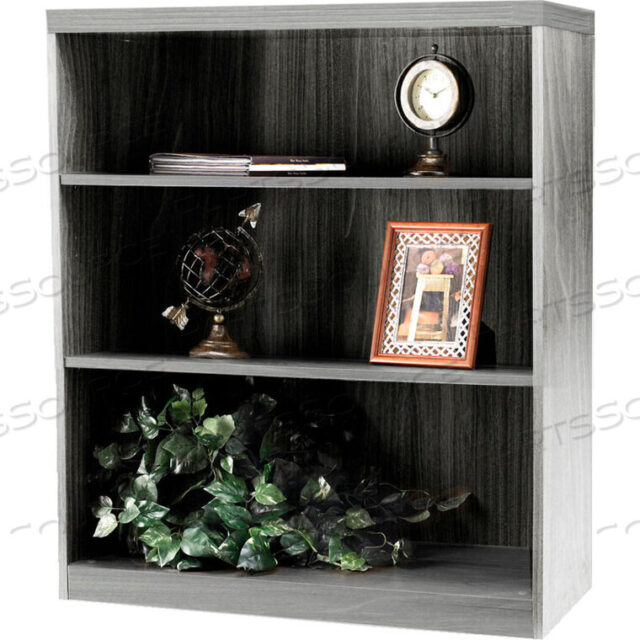 OEM#: AB3S36LGSABERDEEN SERIES 3 SHELF BOOKCASE С 1 ФИКСИРОВАННОЙ ПОЛКОЙ GRAY STEEL от Safco