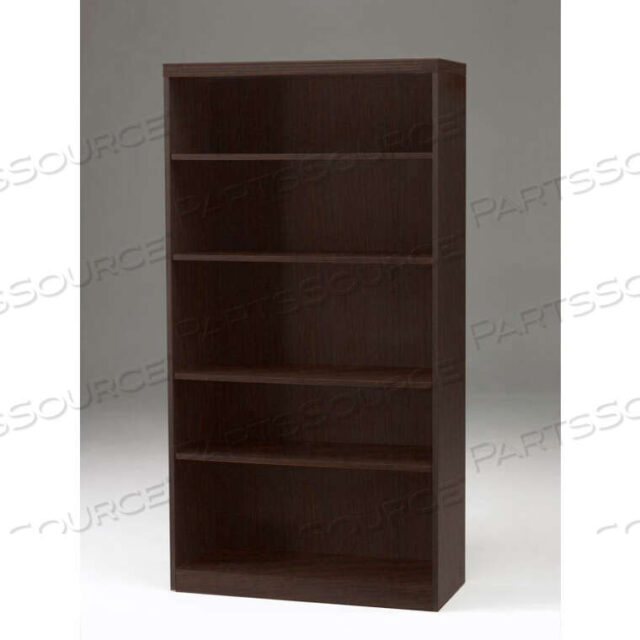 OEM#: AB5S36LDCABERDEEN SERIES 5 ПОЛОК ЧЕТВЕРТЬ КРУГЛАЯ С 1 ФИКСИРОВАННОЙ ПОЛКОЙ MOCHA от Safco