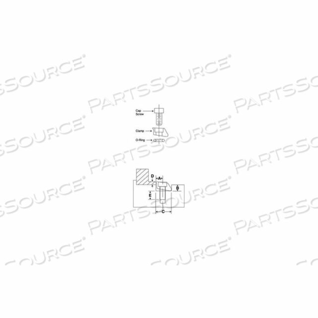 ЗАЖИМЫ PITBULL - 2.5X8MM BBE - МИН. КОЛ-ВО 2 - СДЕЛАНО В США