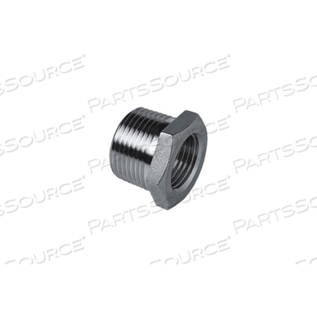 ISO SS 304 литой трубный фитинг шестигранная втулка 2-1/2 X 1 NPT наружная X внутренняя резьба