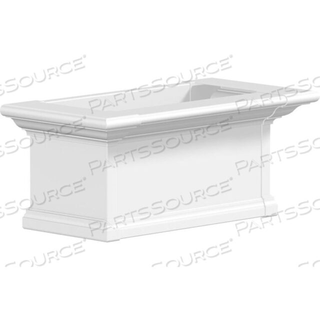 OEM#: 4822-WYORKSHIRE 2-FT. ЯЩИК С ОКНОМ, БЕЛЫЙ от Mayne Mail Post Inc.