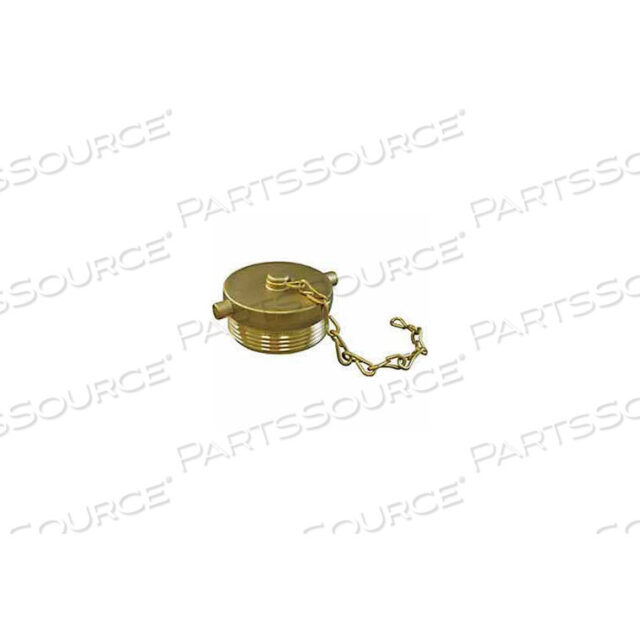 OEM#: 661-2521FIRE HOSE HOSE PLUG - 2-1/2 IN. NH - BRASS by Moon American