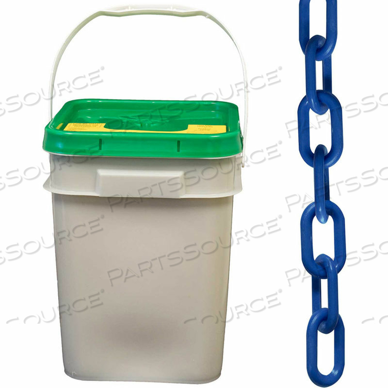 OEM#: 50006-PПЛАСТИКОВАЯ ЦЕПЬ, 2 ЗВЕНЬЯ, В ВЕДРЕ, 160 ФУТОВ, СИНИЙ от Mr. Chain