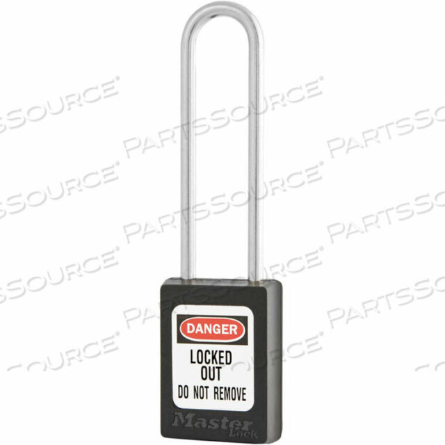 OEM#: S33LTBLKTТЕРМОПЛАСТИЧЕСКИЙ НАВЕСНОЙ ЗАМОК ZENEX SNAP LOCK, 1-3/8W X 3H, ЧЕРНЫЙ от Master Lock