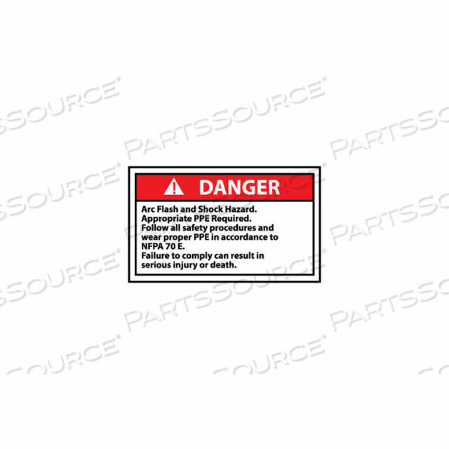 OEM#: DGA58APЭТИКЕТКИ ДЛЯ ГРАФИЧЕСКОЙ МАШИНЫ - ОПАСНОСТЬ ВСПЫШКИ ДУГИ И ОПАСНОСТЬ ПОРАЖЕНИЯ ЭЛЕКТРИЧЕСКИМ ТОКОМ СООТВЕТСТВУЮЩИЕ СРЕДСТВА ЗАЩИТЫ от National Marker Company
