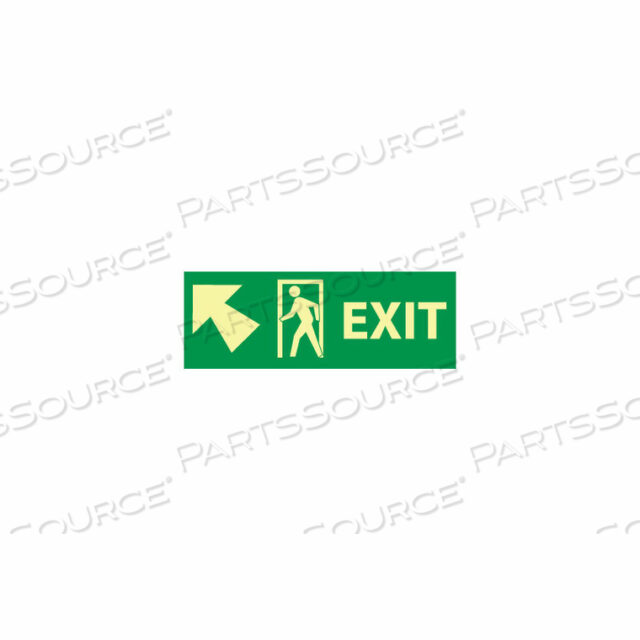OEM#: GL311PGLOW SIGN VINYL - 5X14 (С ДВЕРЬЮ И СТРЕЛКОЙ ВЛЕВО ВВЕРХ) от National Marker Company