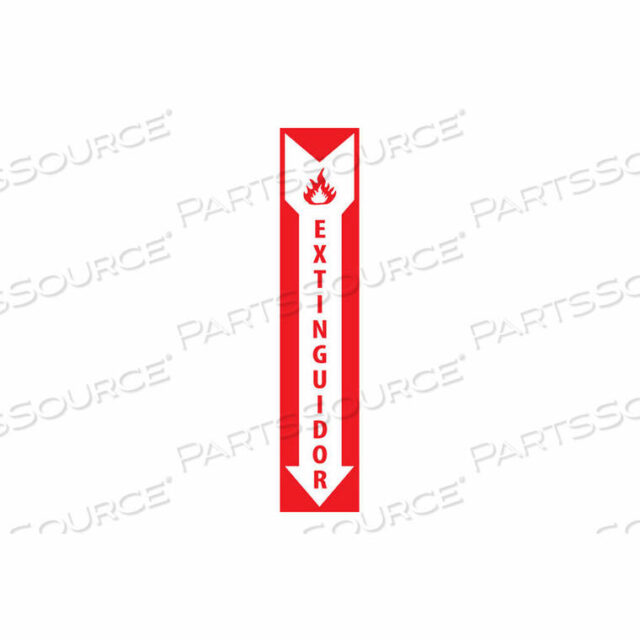 OEM#: SPM125RЗНАК ПОЖАРНОЙ БЕЗОПАСНОСТИ - ИСПАНСКИЙ - ОГНЕТУШИТЕЛЬ - ПЛАСТИКОВЫЙ от National Marker Company