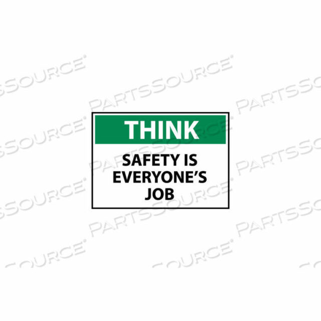OEM#: TS123PBTHINK OSHA 10X14 VINYL - БЕЗОПАСНОСТЬ - ДЕЛО КАЖДОГО от National Marker Company