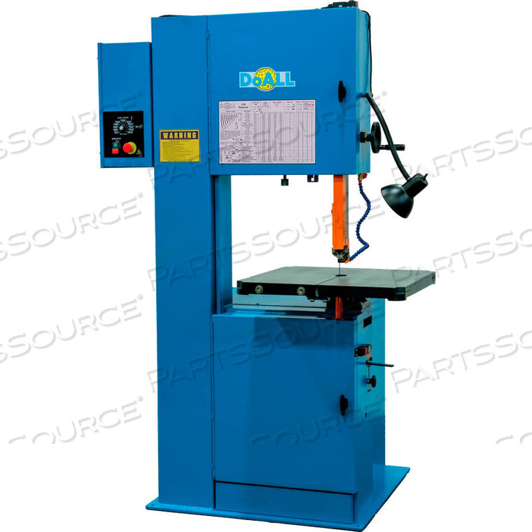 OEM#: 2013-V2-460VВЕРТИКАЛЬНАЯ ЛЕНТОЧНАЯ ПИЛА, РЕЖУЩАЯ МОЩНОСТЬ 20 X 13, 360 В, 2 л.с., 3-ФАЗ. от Doall Sawing Products