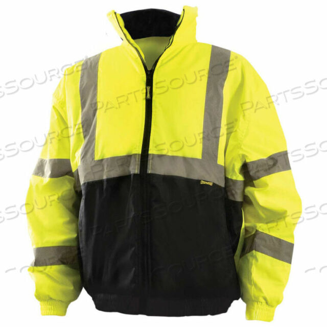 OEM#: LUX-250-JB-BYSVALUE КУРТКА-БОМБЕР КЛАССА 3, ЖЕЛТАЯ, С ЧЕРНЫМ НИЗОМ, S от Occunomix