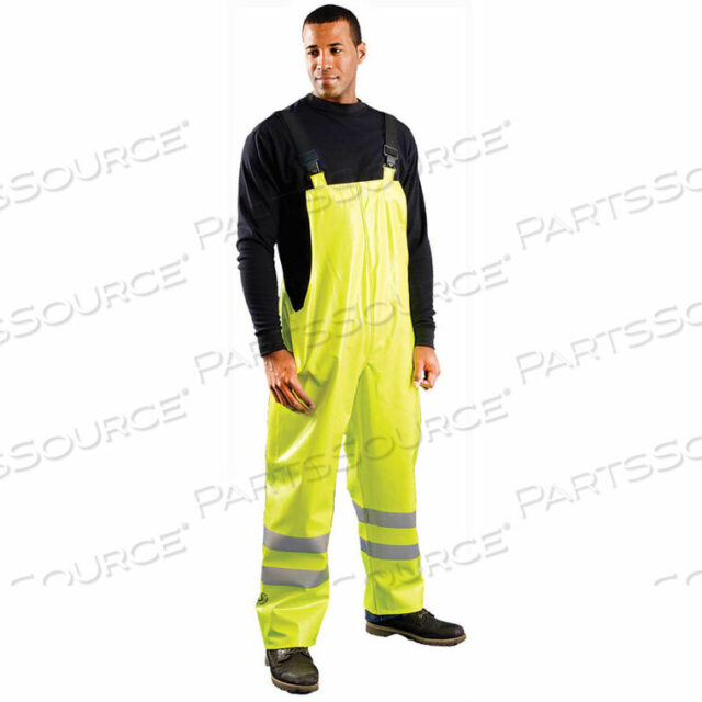 OEM#: LUX-TBIB/FR-Y4XCLASS E ПРЕМИУМ ОГНЕУПОРНЫЕ БРЮКИ-ДОЖДЕВИКИ HRC2 ЖЕЛТЫЕ, 4XL от Occunomix