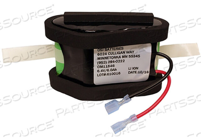 Заменяет R&D Batteries, Inc. 6456-AСМЕННАЯ БАТАРЕЯ, 6 АЧ, ЛИТИЙ-ИОННАЯ ЖЕЛЕЗО-ФОСФАТНАЯ, 6,4 В, ДА