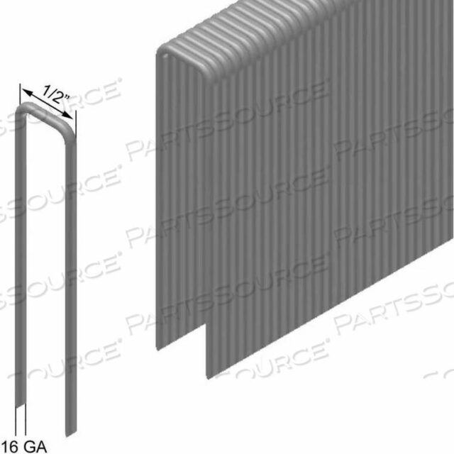 OEM#: GX25CNKHA16 СКОБА КЛАССА - 1 ДЛИНА - 1/2 КОРОНКИ - ОЦИНКОВАННАЯ СТАЛЬ - УПАКОВКА 10000 от Prebena