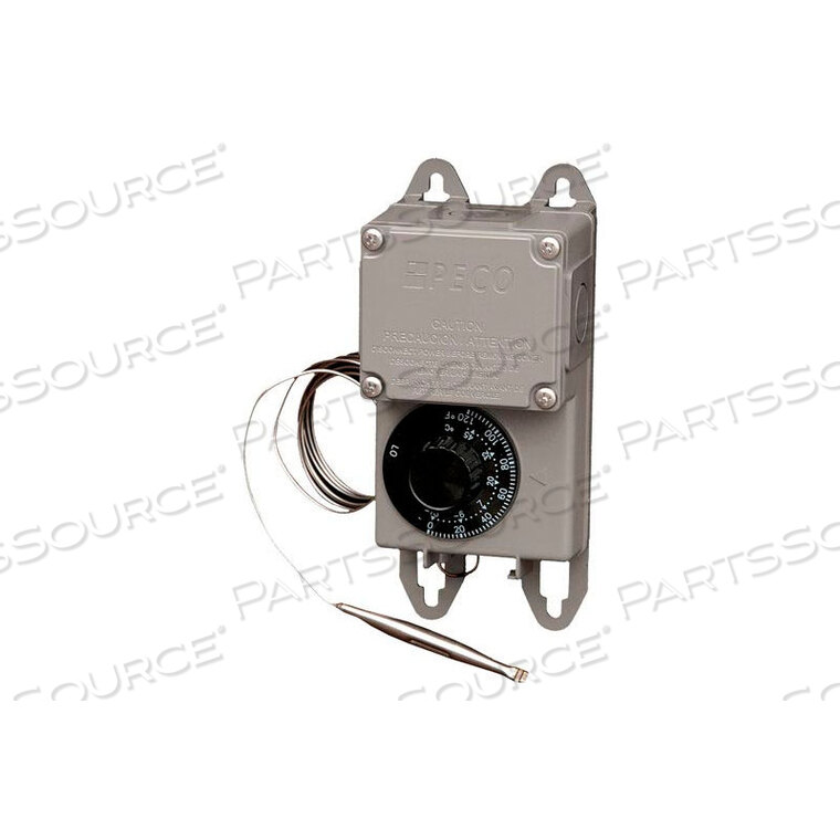 OEM#: 68426ПРОМЫШЛЕННЫЙ КОНТРОЛЛЕР ТЕМПЕРАТУРЫ TRF115-005 TMP. ДИАПАЗОН 0-120F RMT. ЛАМПОЧКА NEMA 4X от PECO