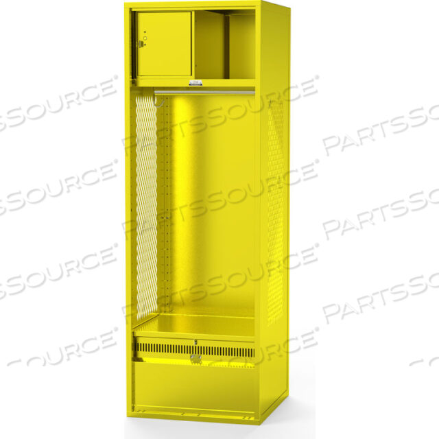 OEM#: SW241872DD6BN-722Шкафчик для стадиона с полной рамой и полкой, сейф, вентилируемый, 24Шx18Дx78В, красный, цельносварной от Penco Products