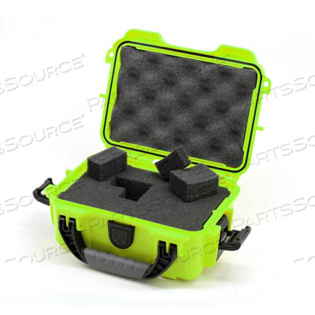 OEM#: 903-1002NANUK 903 КОРПУС С ПЕНОПЛАСТОМ, 9,1 л x 6,8 ш x 3,8 в, лаймовый от Plasticase Inc.
