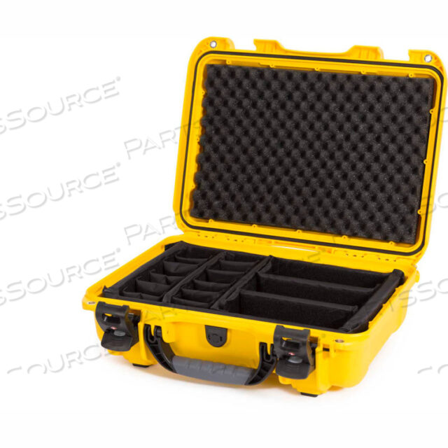 OEM#: 923-2004NANUK 923 SERIES ГЕРМЕТИЧНЫЙ ВОДОНЕПРОНИЦАЕМЫЙ КОРПУС С РАЗДЕЛИТЕЛЯМИ 18-5/8 Д X 14-3/8 Ш X 6-5/16 В ЖЕЛТЫЙ от Plasticase Inc.