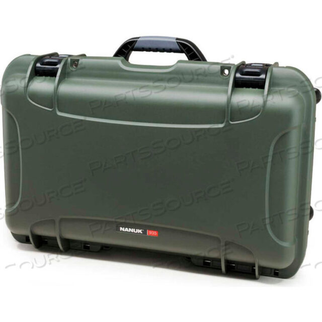 OEM#: 935-0006КОРПУС NANUK 935, 22,0 л x 14,0 ш x 9,0 в, OLIVE от Plasticase Inc.
